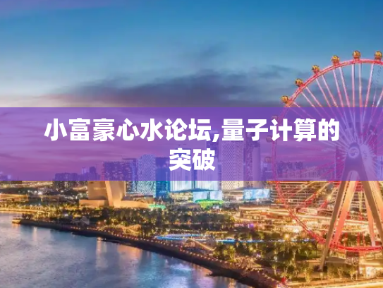 小富豪心水论坛,量子计算的突破