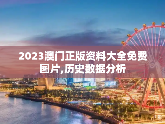 2023澳门正版资料大全免费图片,历史数据分析