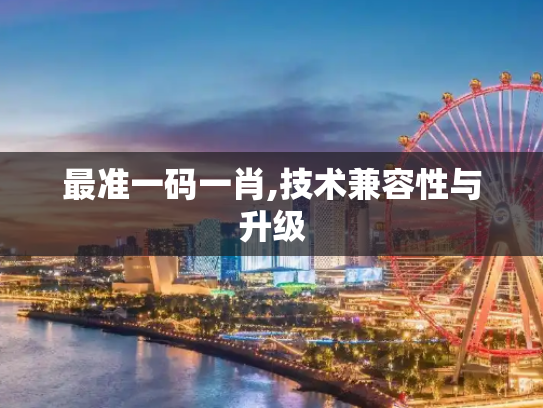 最准一码一肖,技术兼容性与升级