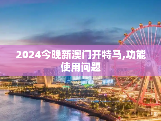 2024今晚新澳门开特马,功能使用问题