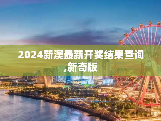 2024新澳最新开奖结果查询,新奇版