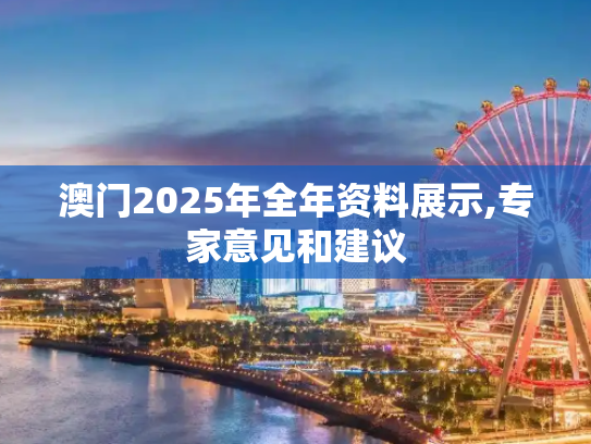 澳门2025年全年资料展示,专家意见和建议