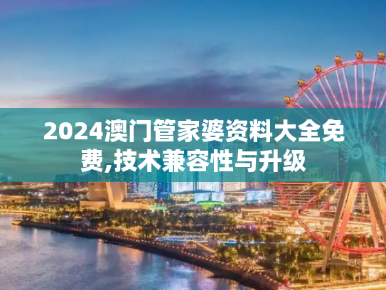 2024澳门管家婆资料大全免费,技术兼容性与升级