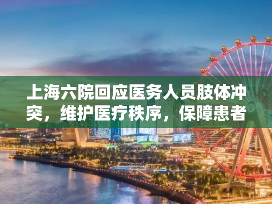 上海六院回应医务人员肢体冲突，维护医疗秩序，保障患者权益,上海六院回应“医务人员肢体冲突”