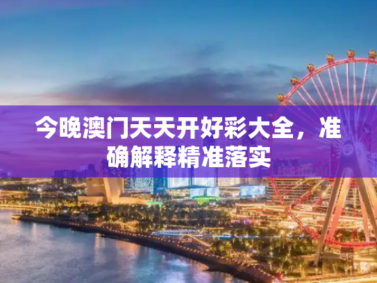 今晚澳门天天开好彩大全，准确解释精准落实